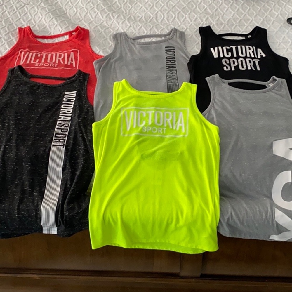 6 VS Pink tanks